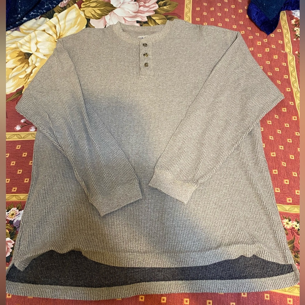 High Sierra Button Up Thermal Long Sleeve Shirt